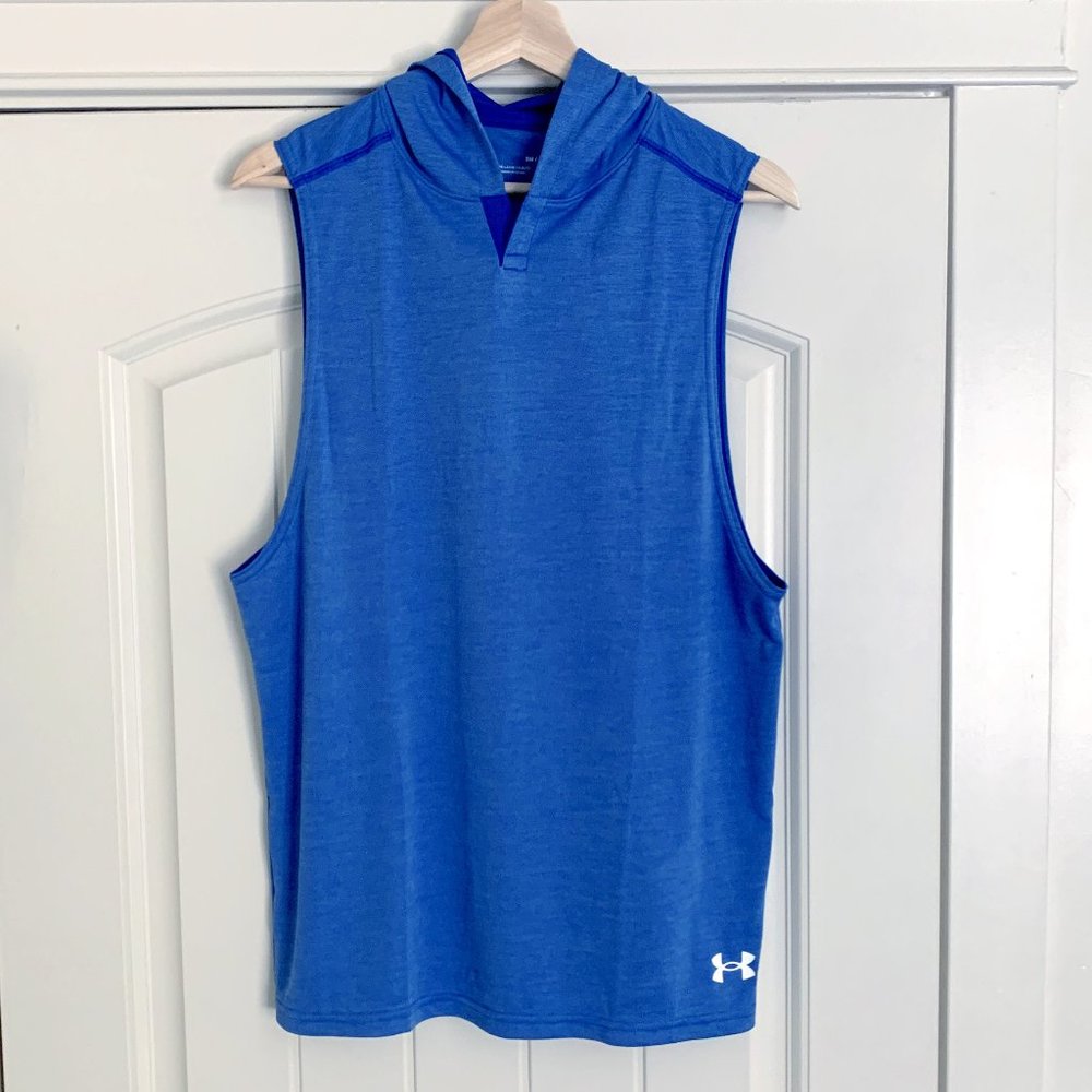 NWOT Men's UA Velocity Sleeveless Hoodie, Size S